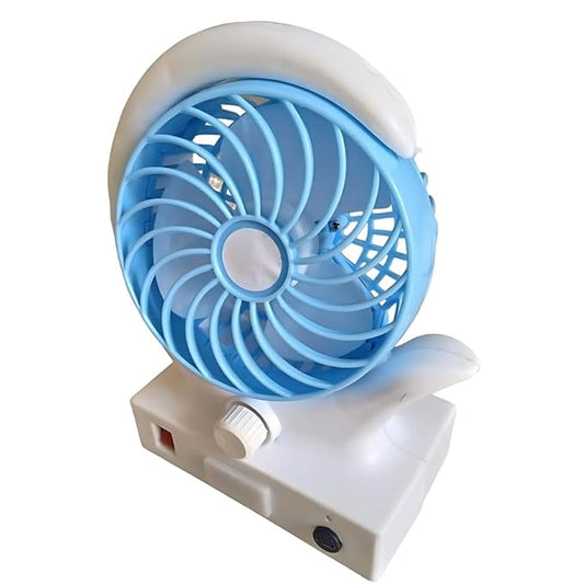 SMART PORTABLE FAN WITH LED LIGHT