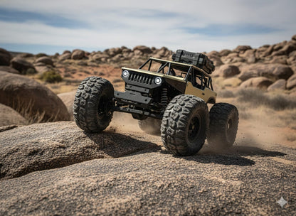 🚙 KABY Rock Crawler RC Car | Die-Cast Alloy Body | All-Terrain Off-Road