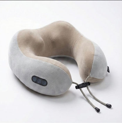U-Travel Pillow Massager Relax Anywhere!🛋️💤 Ultimate Comfort on the Go!✈️🛌 Soothe Your Neck & Shoulders!🌟💆‍♂️ Elevate Your Relaxation!🛋️💆‍♀️ Experience Blissful Comfort! 🛌🚗