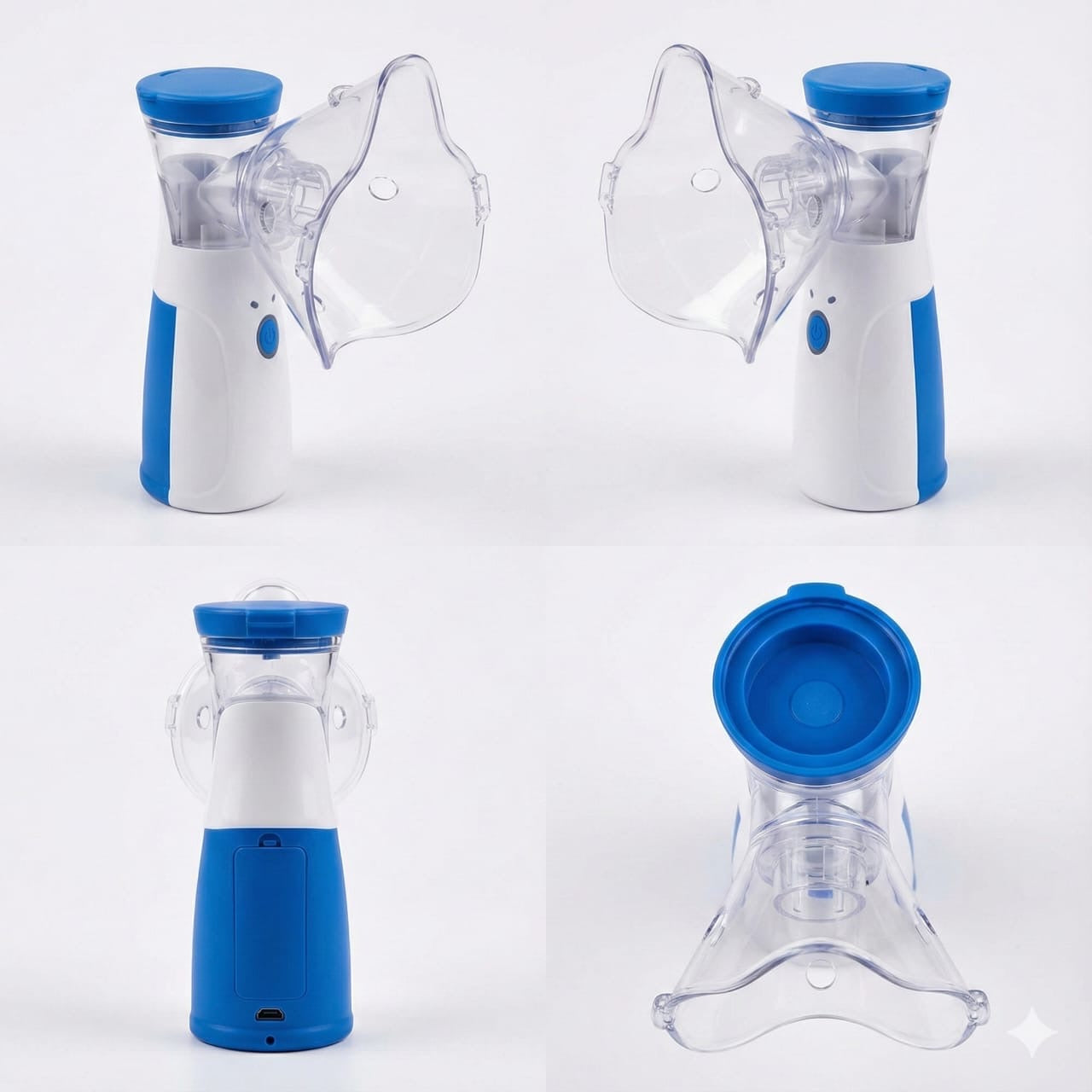 Portable Mesh Nebulizer Machine – Silent Handheld Inhaler for Kids & Adults – Compact Respiratory Care Device for Travel & Home Use