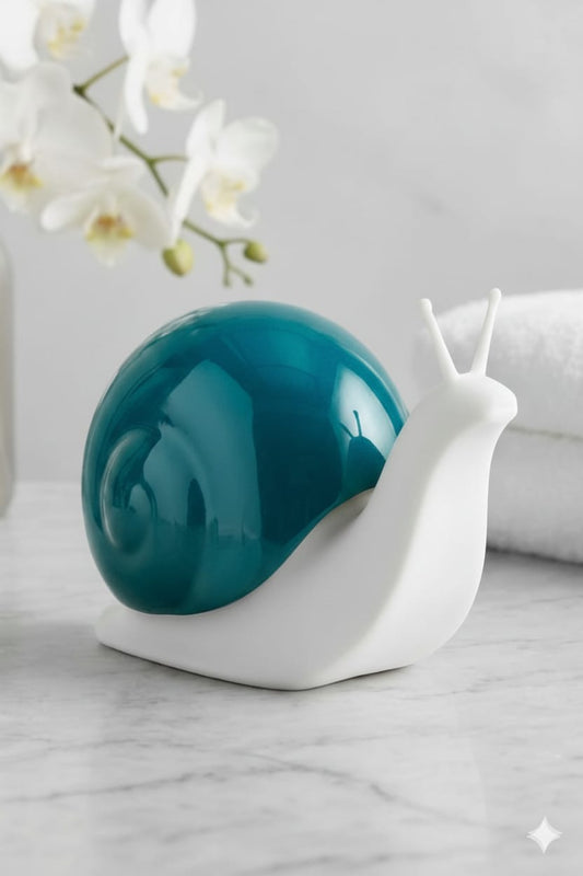🐌✨ Luxury Snail-Shaped Hand Wash Dispenser | Modern Refillable Soap Pump | Elegant Bathroom & Kitchen Décor