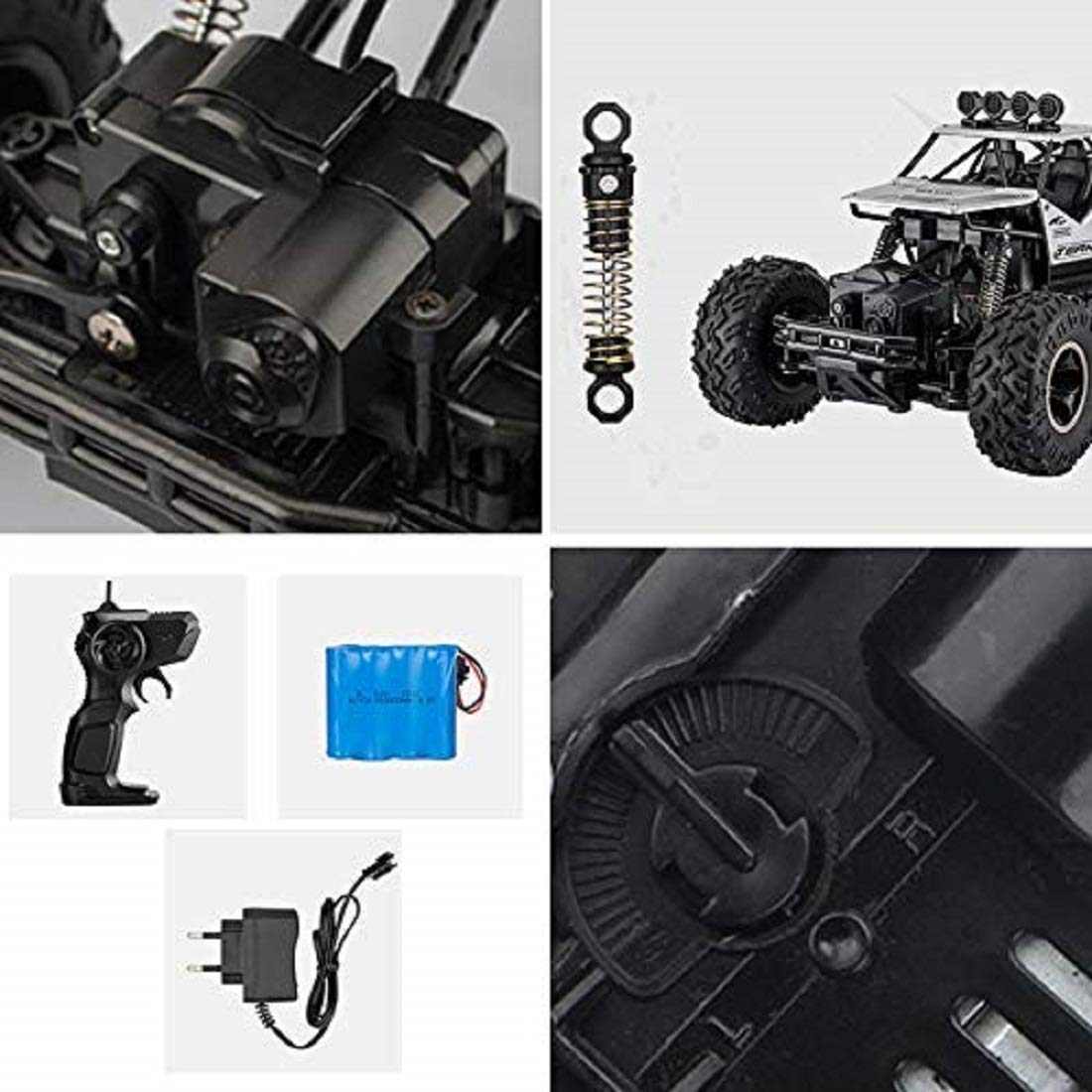 🚙 KABY Rock Crawler RC Car | Die-Cast Alloy Body | All-Terrain Off-Road