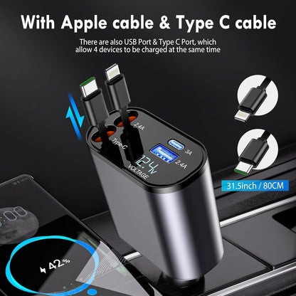 ⚡ Q9 Superfast 120W Car Charger  Power that keeps up with your drive 🚘💨  Meet your new road-trip essential. The Q9 Superfast Charging Car Loader is designed for people who hate waiting and love staying connected.