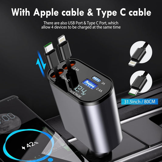 ⚡ Q9 Superfast 120W Car Charger  Power that keeps up with your drive 🚘💨  Meet your new road-trip essential. The Q9 Superfast Charging Car Loader is designed for people who hate waiting and love staying connected.