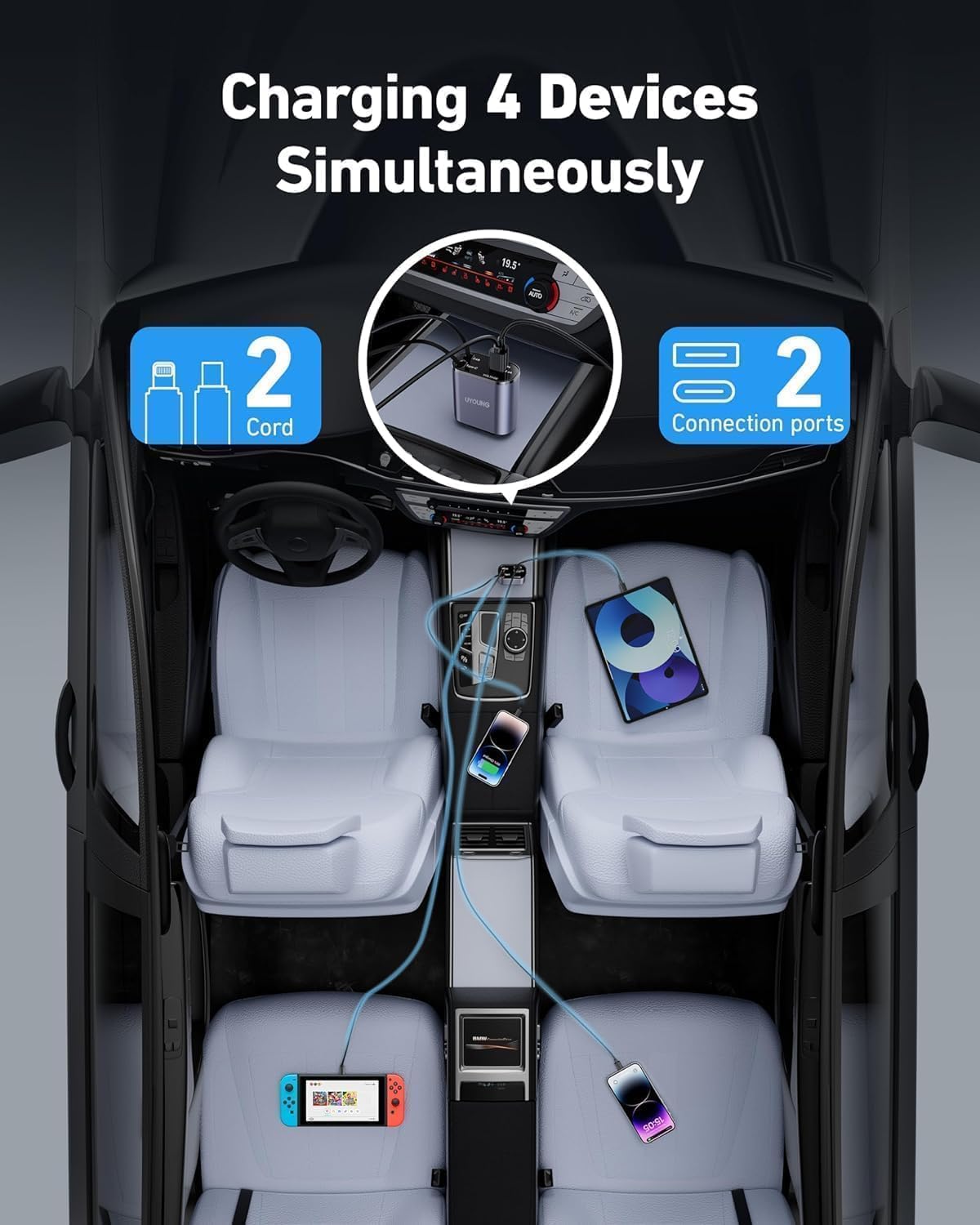 ⚡ Q9 Superfast 120W Car Charger  Power that keeps up with your drive 🚘💨  Meet your new road-trip essential. The Q9 Superfast Charging Car Loader is designed for people who hate waiting and love staying connected.