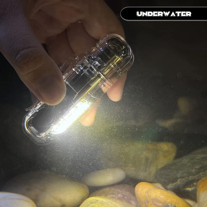 ⚡ Transparent Shell Double Arc Lighter + COB Flashlight | Waterproof & Windproof Survival Gear 🏕️