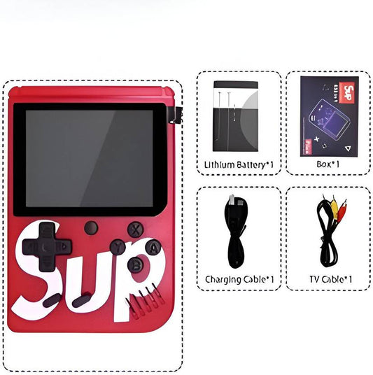 HG WORLD Retro Game Sup R35Xs gaming console for tv With Pocket Portable Sup Game Box 3.5IPS Screen Rechargeable Battery handheld console Hand video game for tv 128MB GB