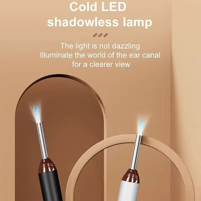 Earwax Cleaner With Camera | LED Flashlight Earwax Cleaner | Earwax cleaner tool kit with 1080P camera WIFI & LED Light | WIFI Camera Ear Cleaner Tool | Smart Visual Ear Cleaner | 360° Visual WIFI Camera Ear Cleaner | Earpick Cleaner With Camera