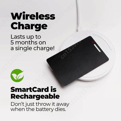 🔋 Wireless Rechargeable Smart Card ♻️ | Eco-Friendly • Long-Lasting Battery  & Modern  ⚡ Wireless Rechargeable Smart Card | Smart • Sustainable • Reusable  Eco-Focused  ♻️ Eco-Friendly Wireless Smart Card